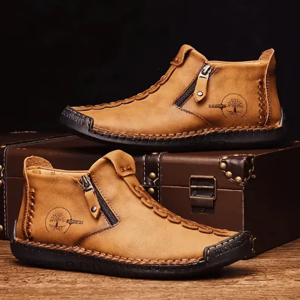 Zarino's comfortable leather shoes for everyday use - Image 3