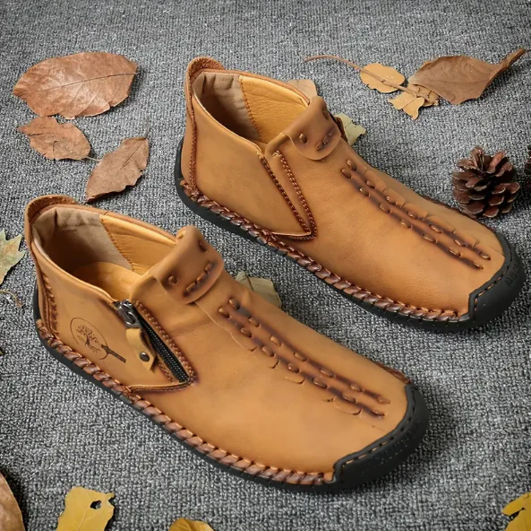 Zarino's comfortable leather shoes for everyday use - Image 4