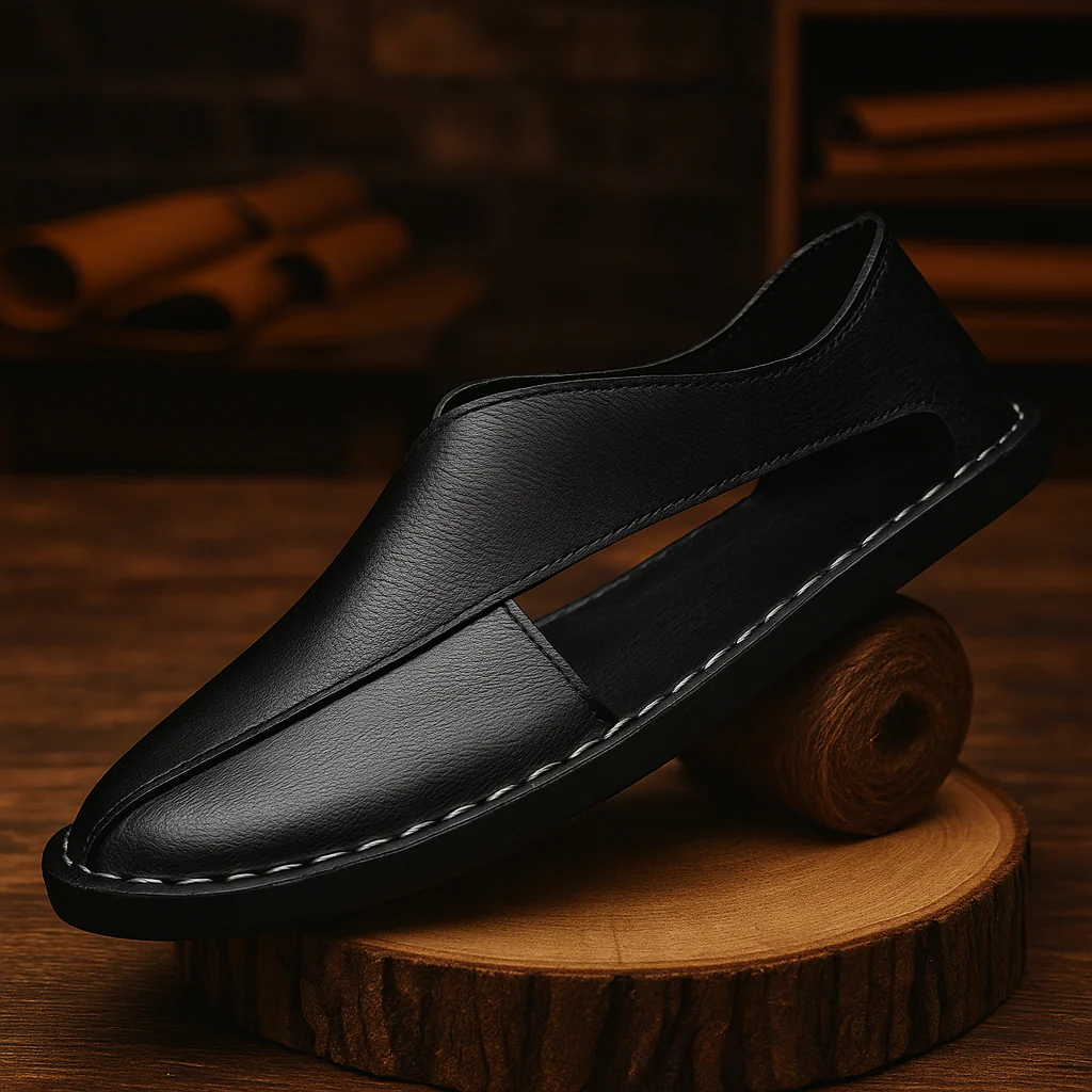 Zarino's Roman Leather Sandals - Image 4