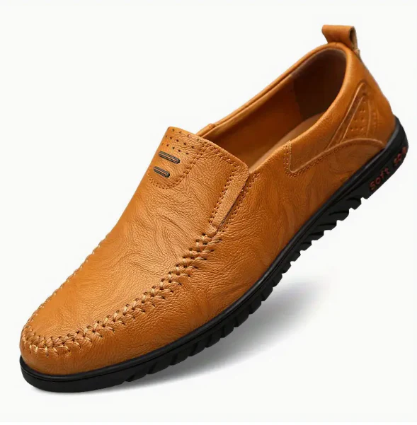 Zarino's Slip-On Leather Shoes - Image 6