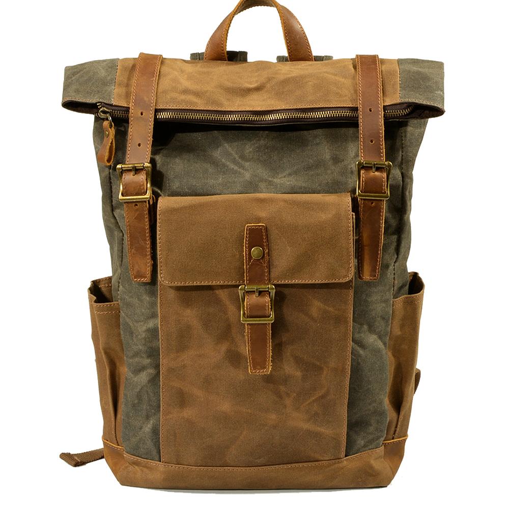 Men's Canvas Rucksack | TORLA - Image 14