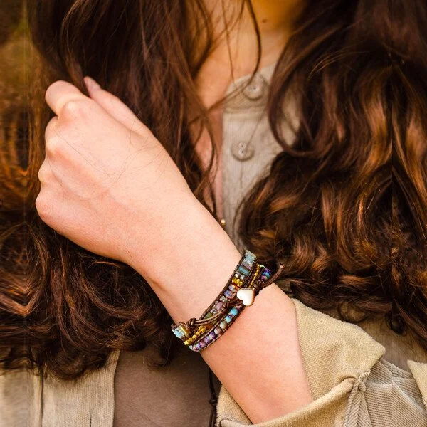 Imperial Heart Protection Wrap Bracelet Adjustable - Image 2