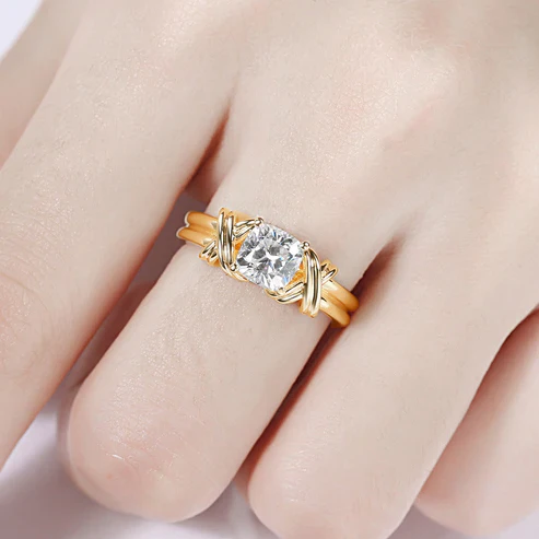 Knotted Band Statement Ring - Image 2
