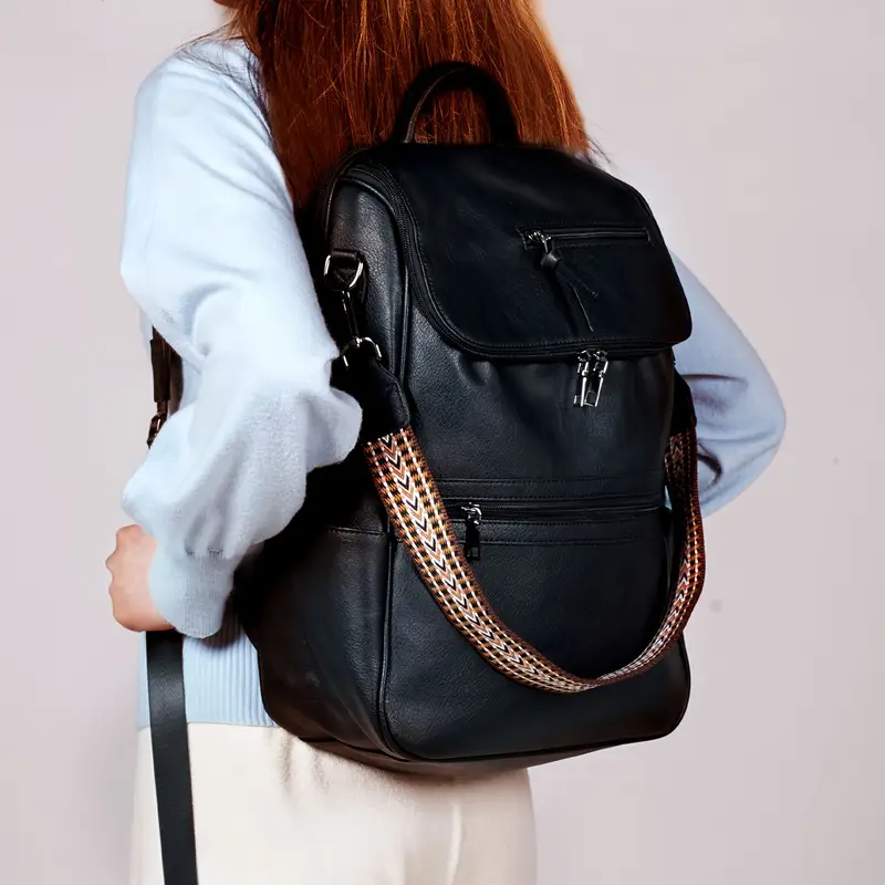 Leather Backpack For Women - Image 6