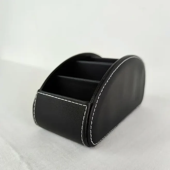 Leather Remote control holder or for cosmetics - Image 5