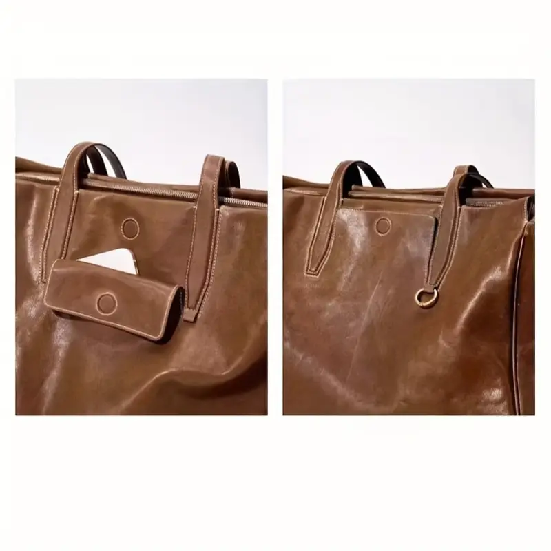 Leather Tote Bag for Women Ava - Image 4