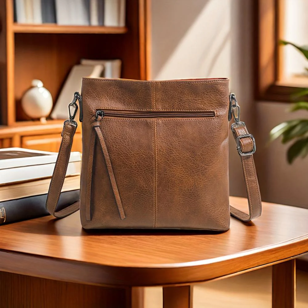 Lena Retro Square Crossbody Bag - Image 2