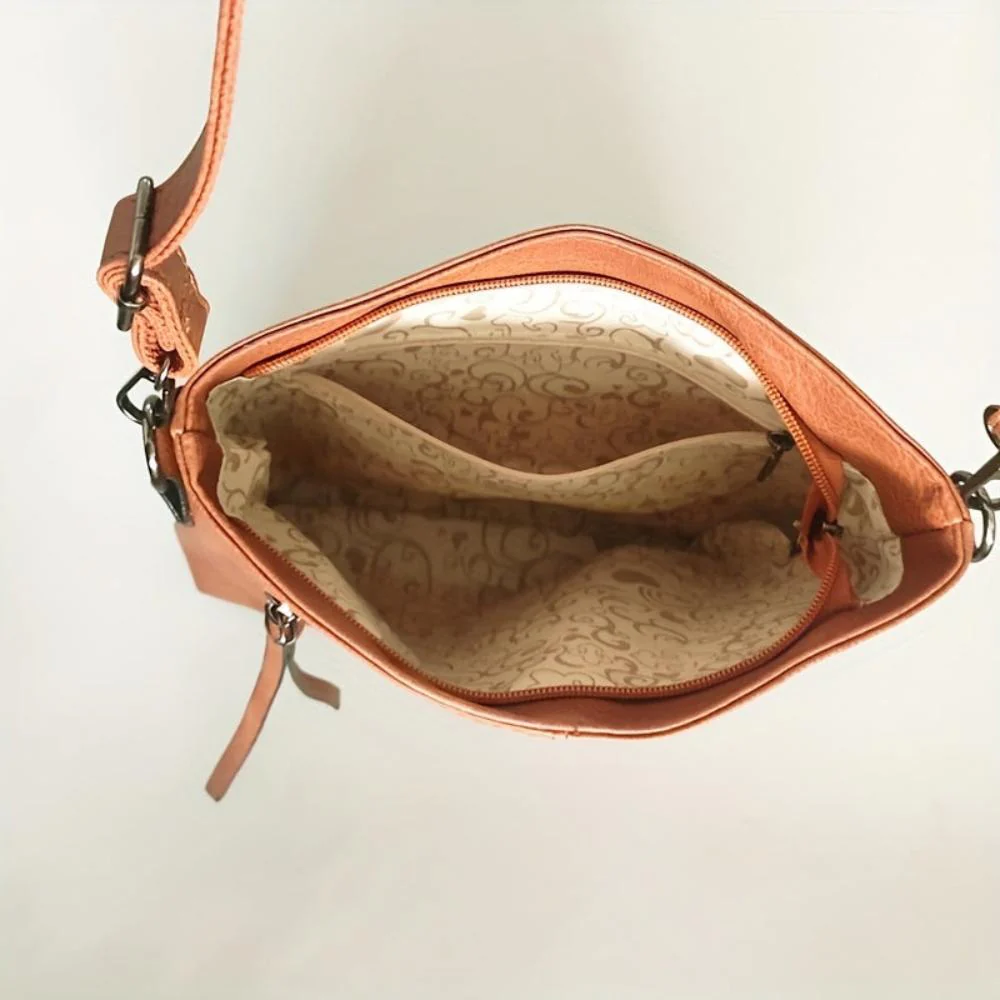 Lena Retro Square Crossbody Bag - Image 4