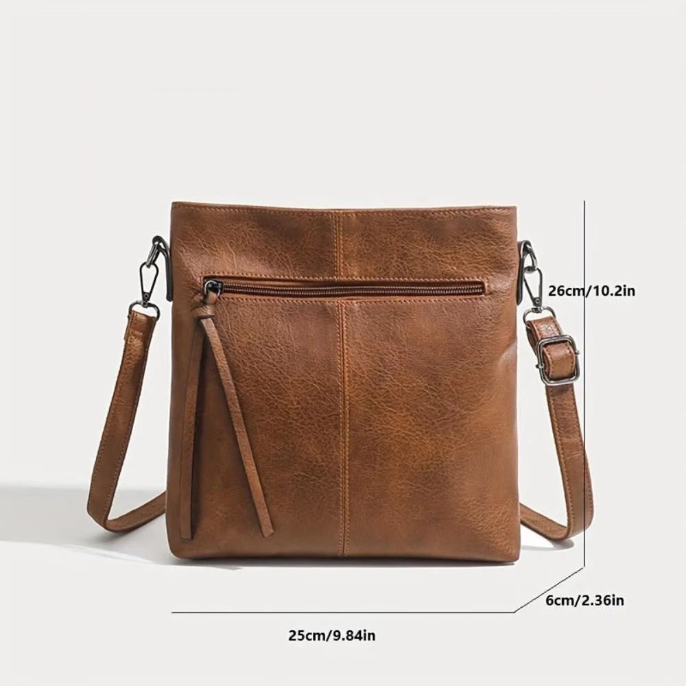 Lena Retro Square Crossbody Bag - Image 5