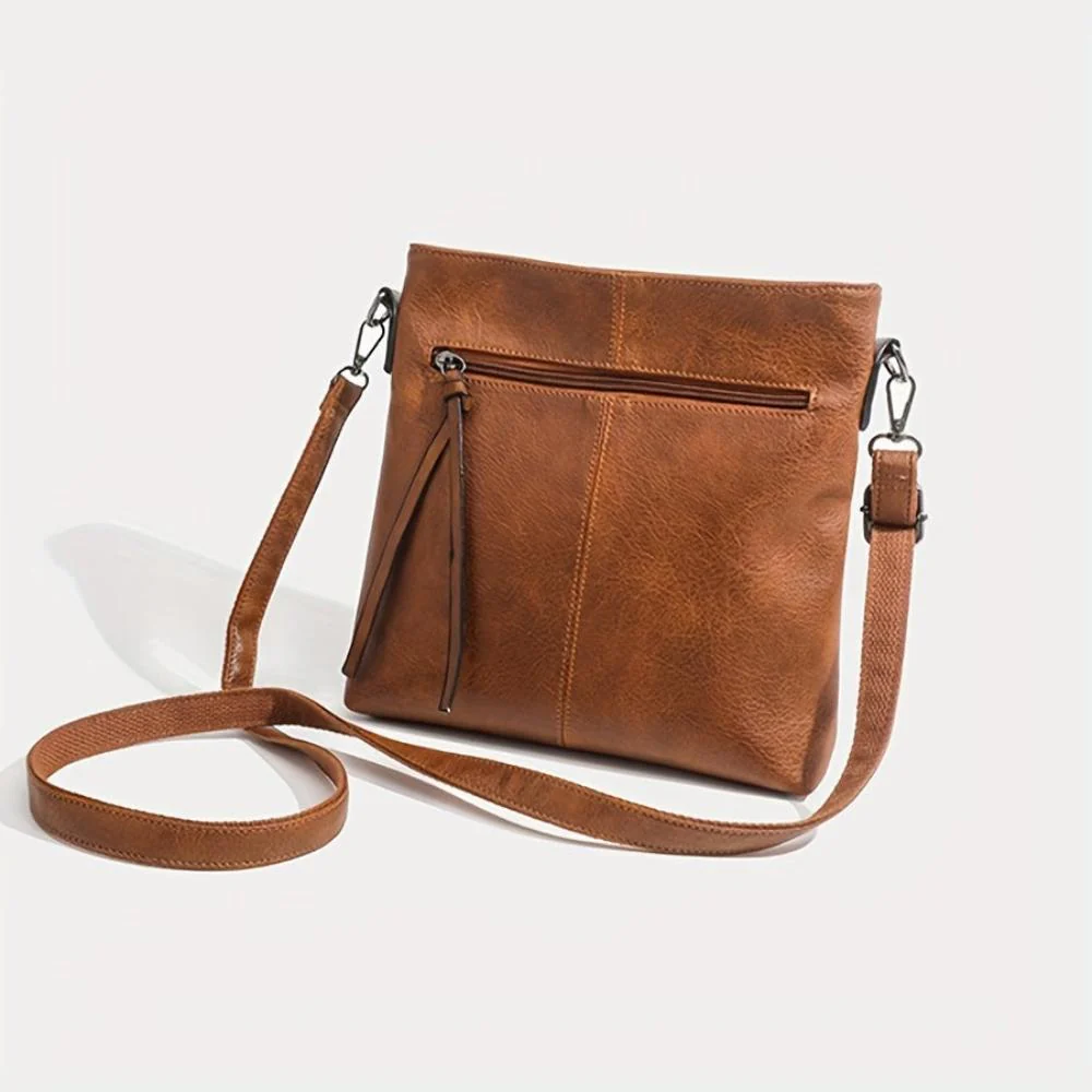 Lena Retro Square Crossbody Bag - Image 9