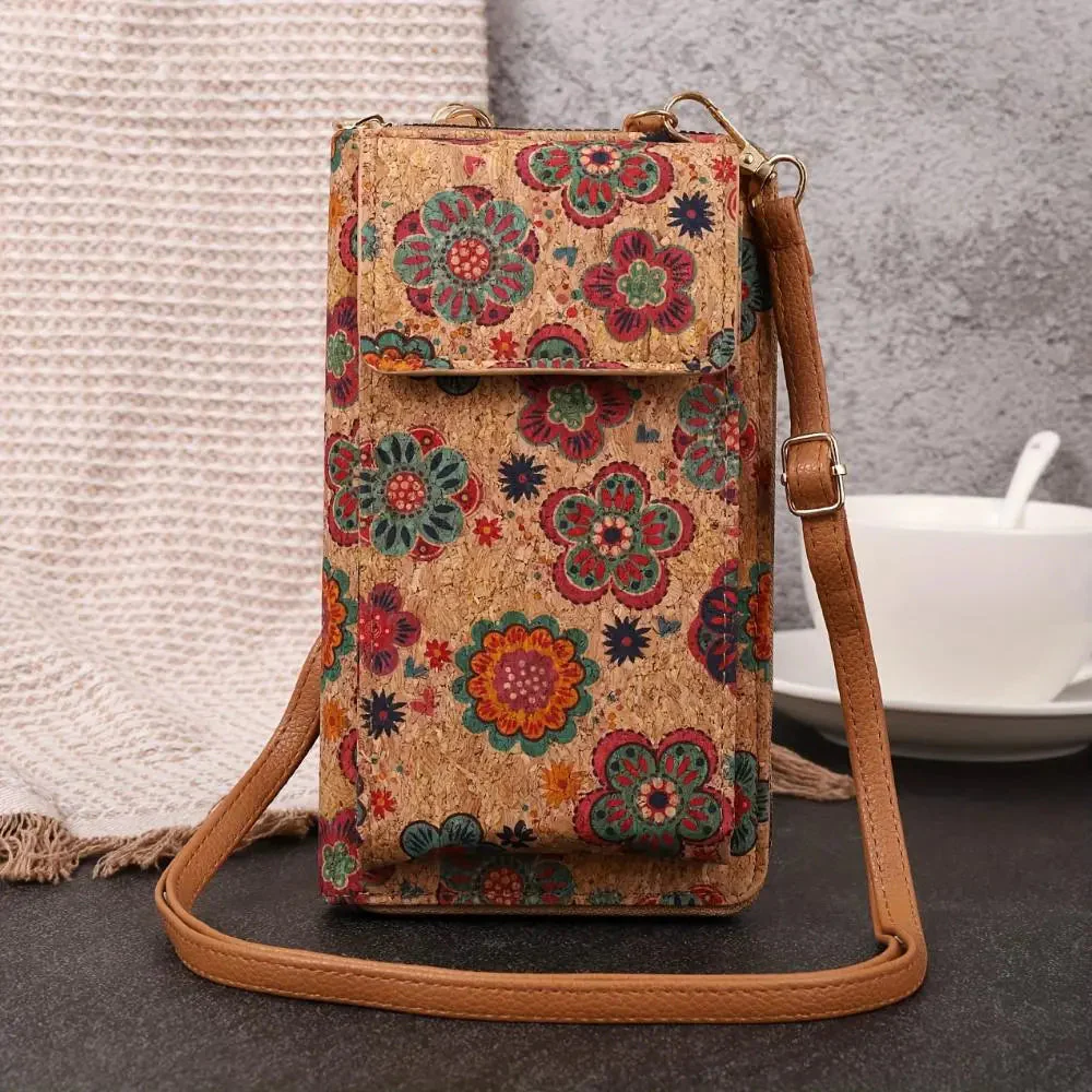 Lila Boho Floral Crossbody Wallet - Image 13