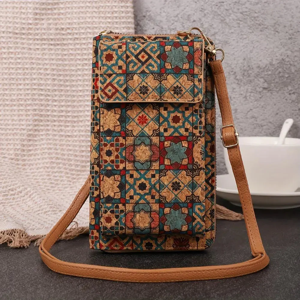 Lila Boho Floral Crossbody Wallet - Image 2