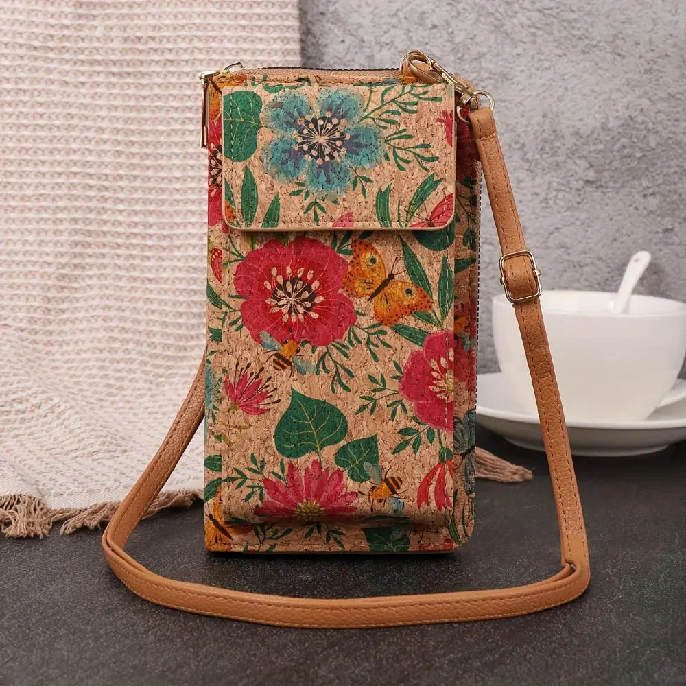 Lila Boho Floral Crossbody Wallet - Image 4