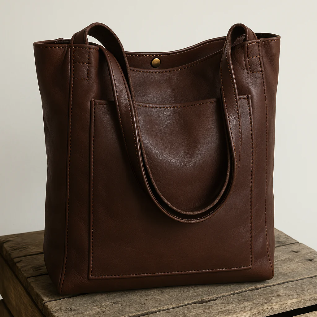 Lorena’s Modern Chic | Stylish Leather Bag - Image 2