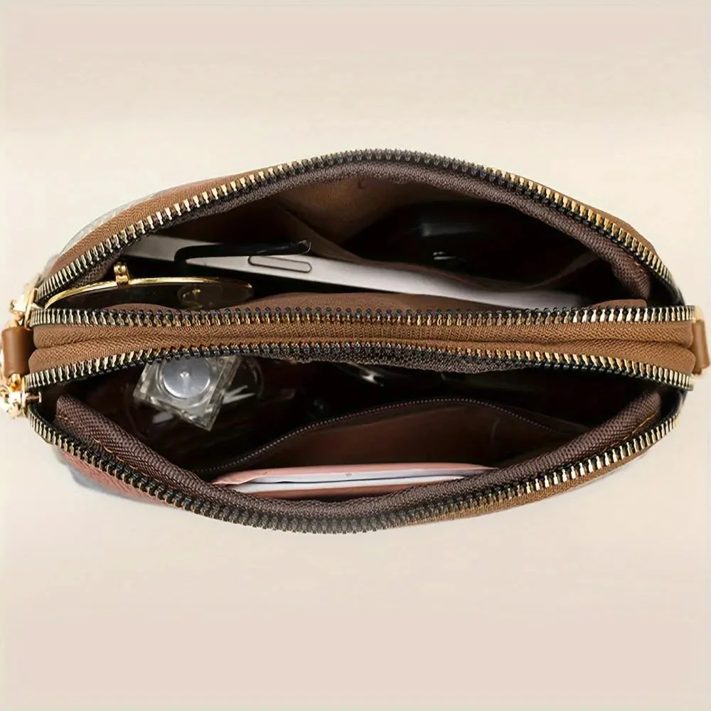 Luna Patchwork Mini Crossbody Bag - Image 5