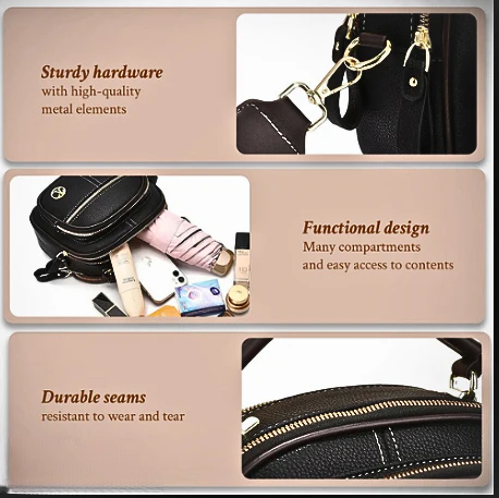 Molly’s Timeless Sophistication | Stylish Bag with Shoulder Strap - Image 10