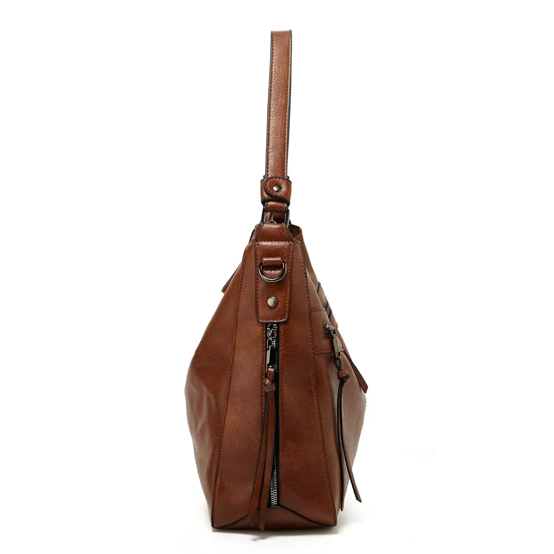 Muriel’s Vintage Charm | Leather Shoulder Bag - Image 4