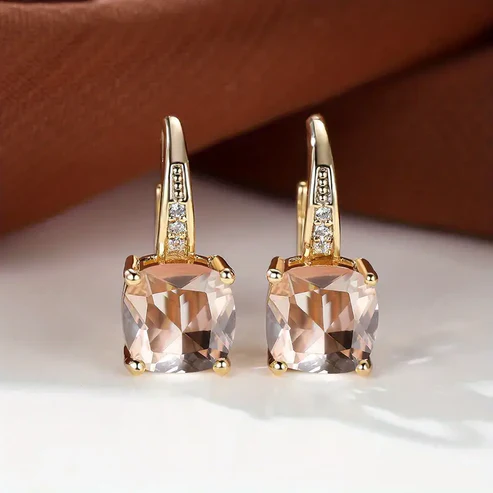 Mystic Stone Hoop Earrings - Image 10