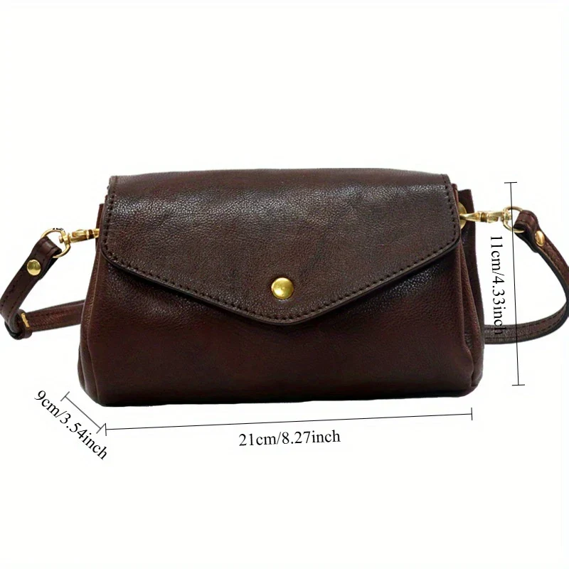 Leather Women's Shoulder Bag - Image 2