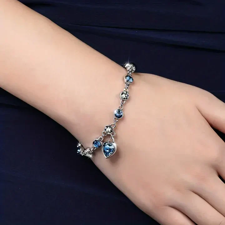 Ocean Heart Glow Bracelet - Image 3
