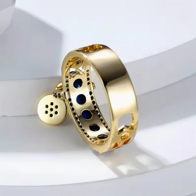 Opulent Nightfall Charm Ring - Image 3
