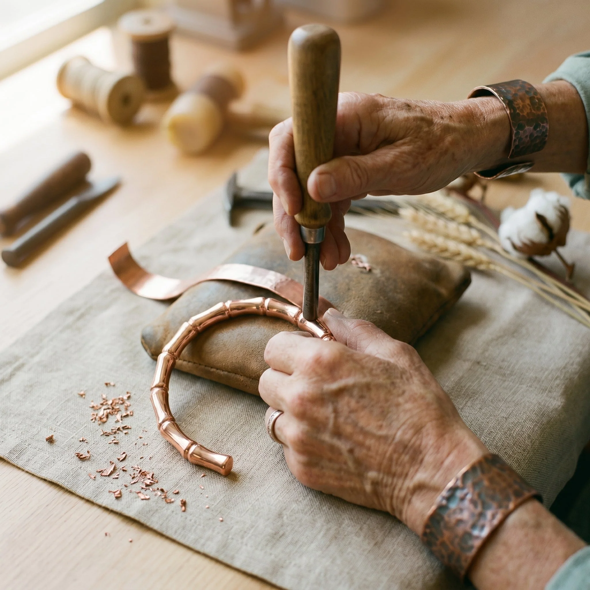 Zarino's Grove Copper Bracelet - Image 3