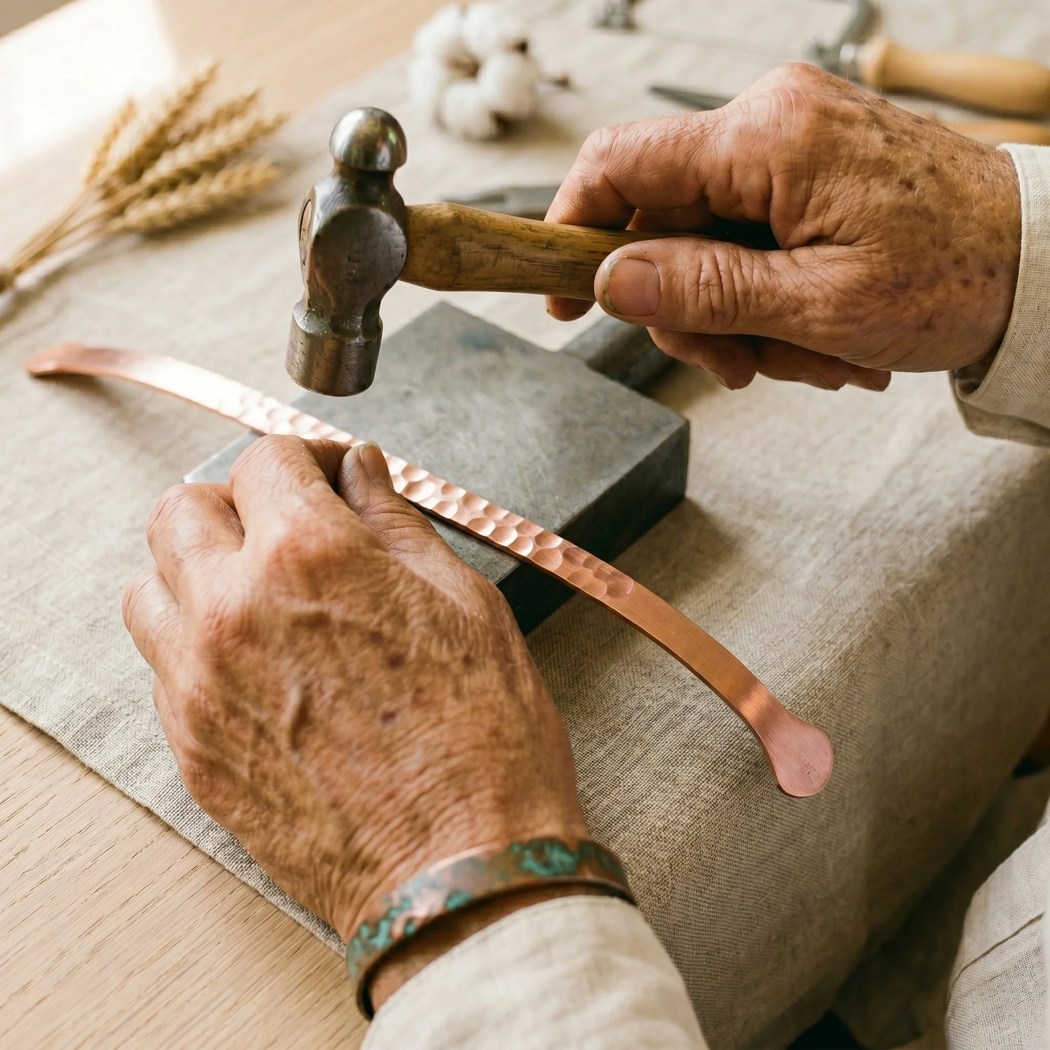 Zarino's Lodestone Copper Bracelet - Image 3