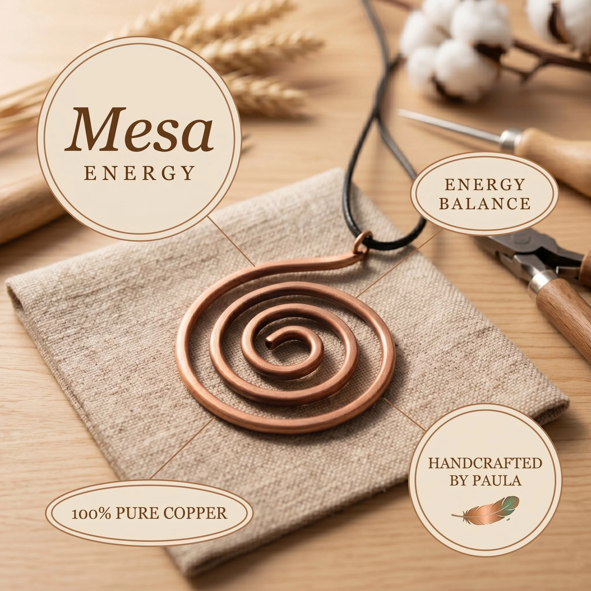 Zarino's Mesa Copper Necklace - Image 4