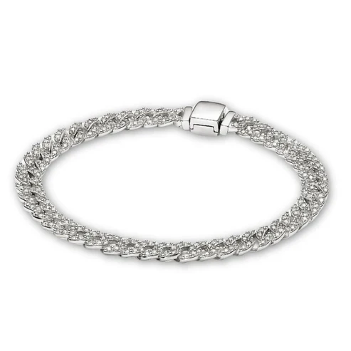 Pave Cuban Bracelet - Image 2
