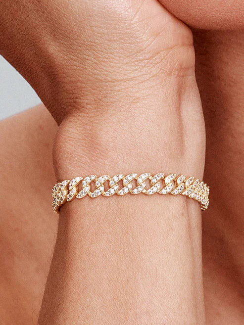 Pave Cuban Bracelet - Image 5
