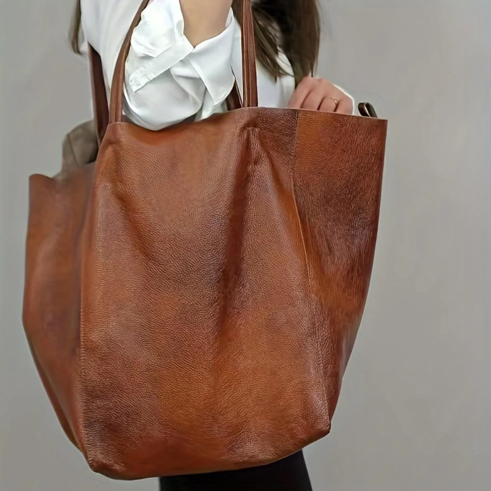 Renee’s Retro Softness | Large Capacity Tote Bag - Image 5