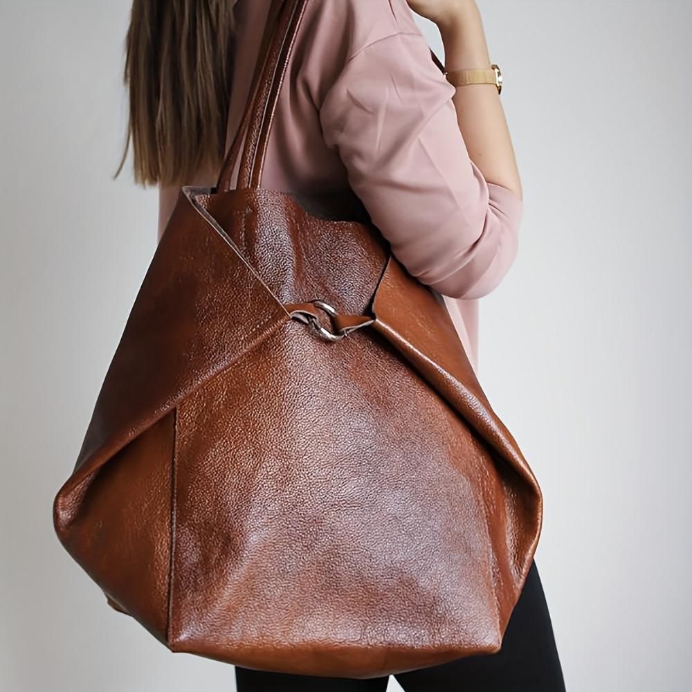 Renee’s Retro Softness | Large Capacity Tote Bag - Image 6