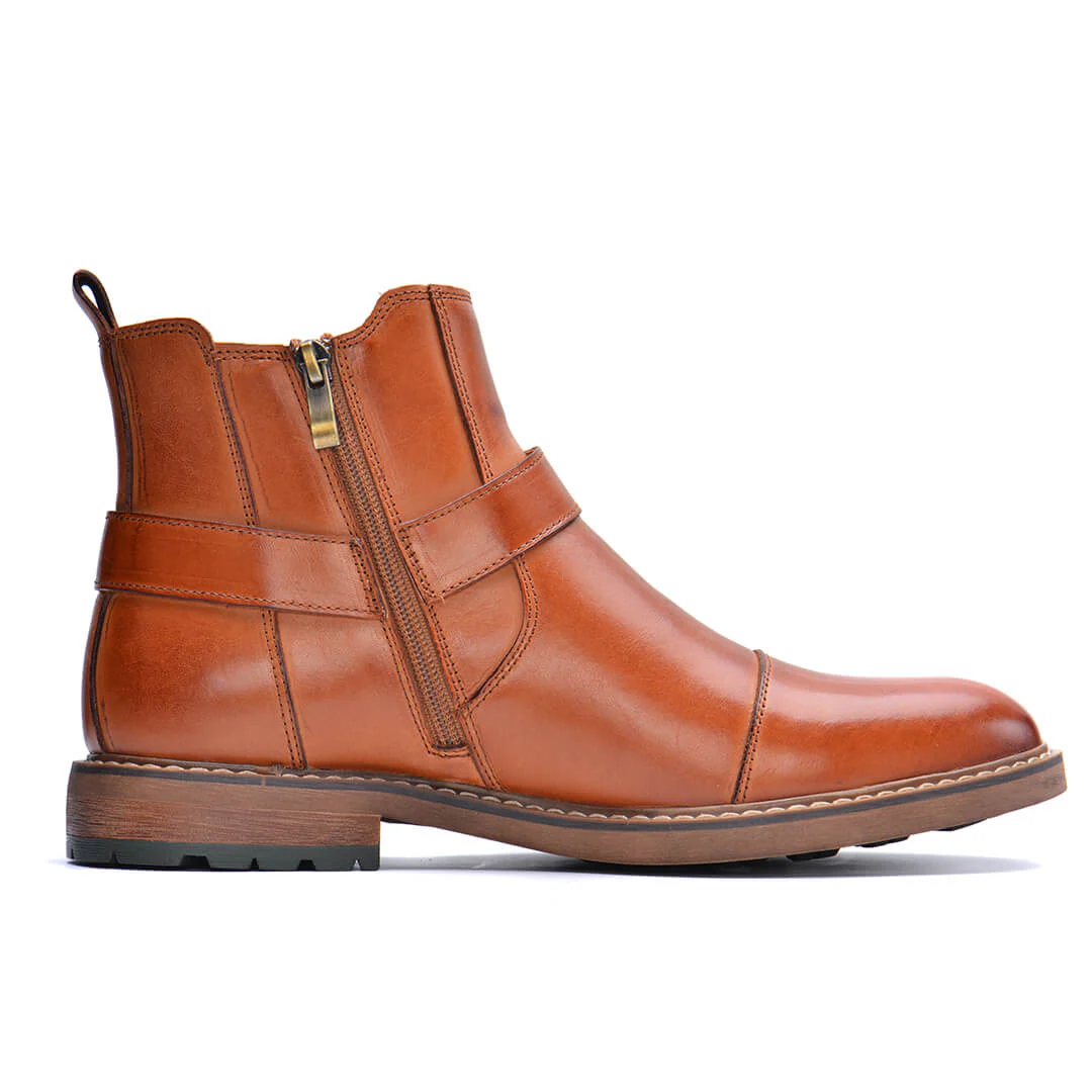 Elegant roadster leather boots for the perfect look - Image 5