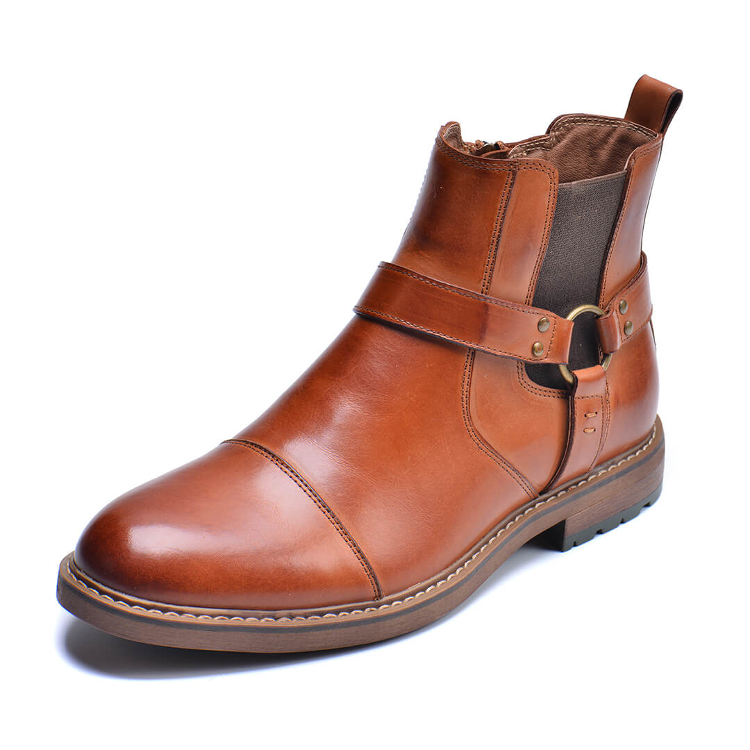 Elegant roadster leather boots for the perfect look - Image 8
