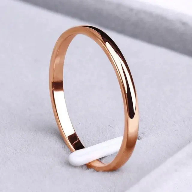 Simple ring made of gold and silver - Image 3