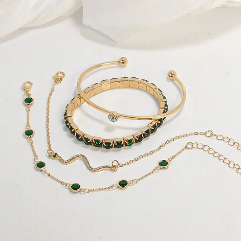 Sorina Feldwyn Bracelet emerald - Image 2