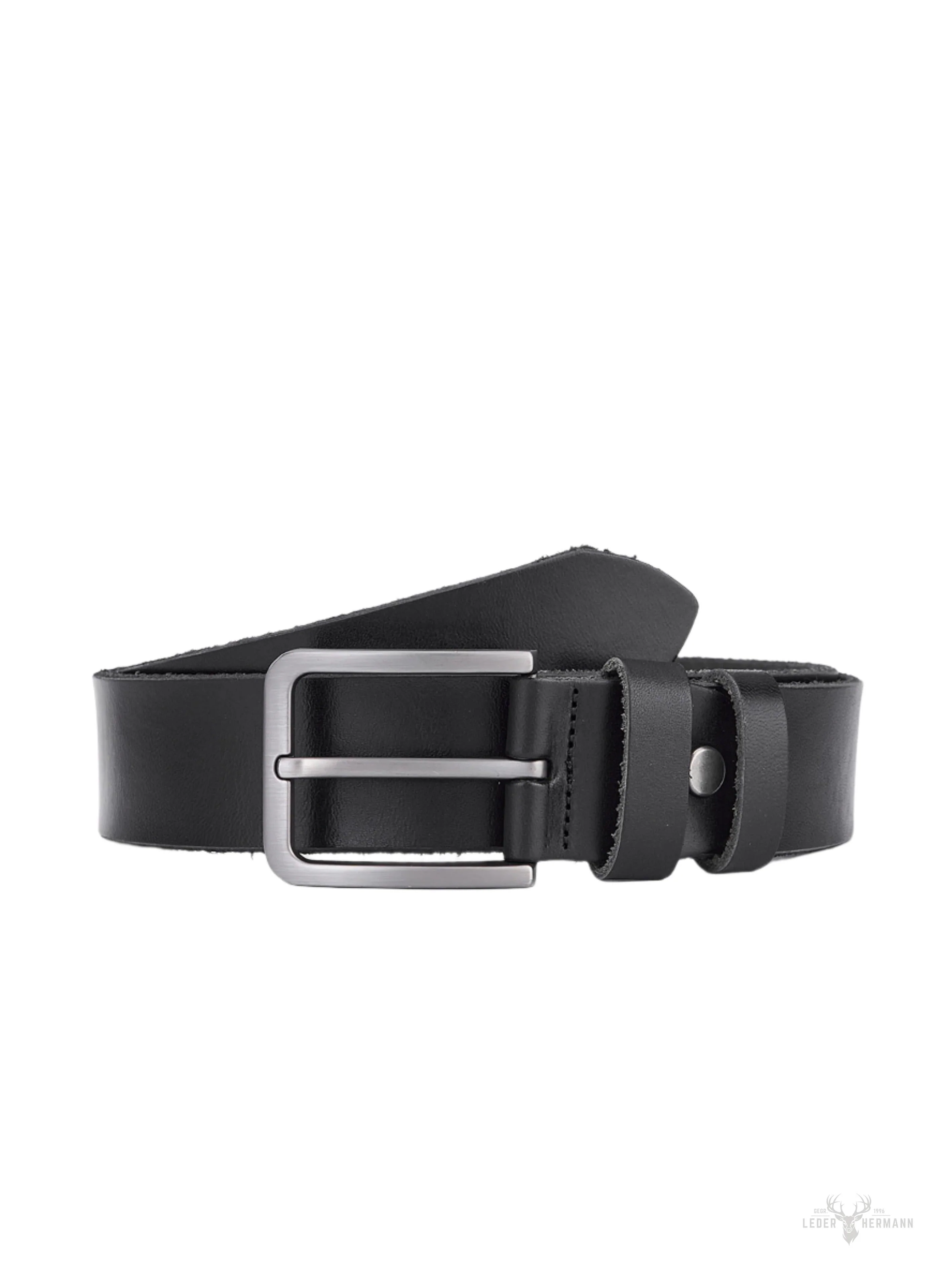 Round leather belt for men - Stylish hip belt - Image 2