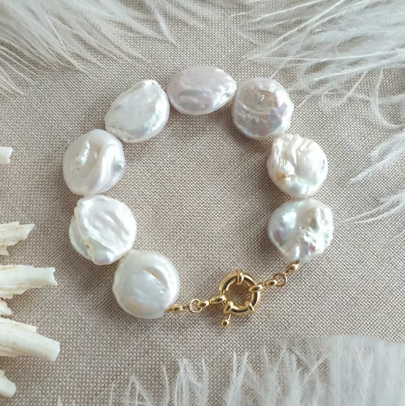 Vintage Barroque Pearl Bracelets - Image 2