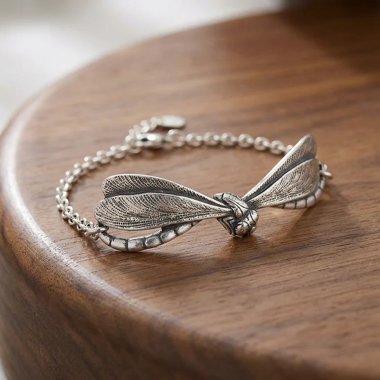 Vintage Boho Dragonfly Bracelet - Image 2