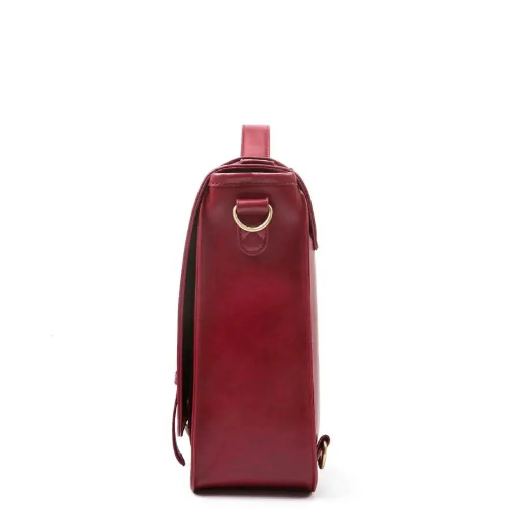 Vintage Bow-Kissed Satchel - Image 19