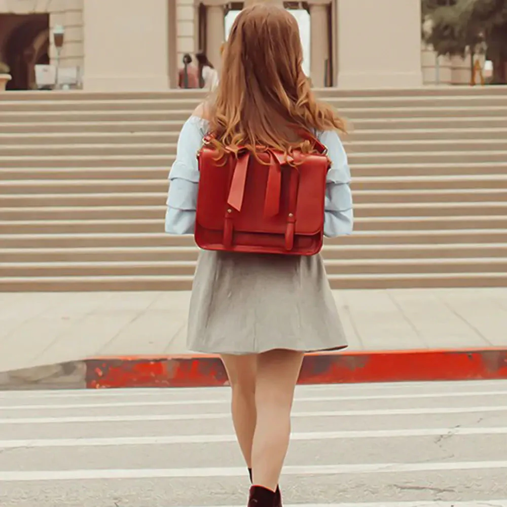 Vintage Bow-Kissed Satchel - Image 8