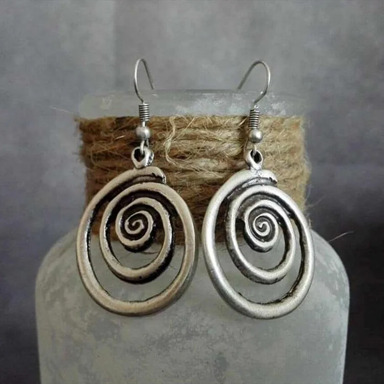 Vintage Circular Earrings - Image 3