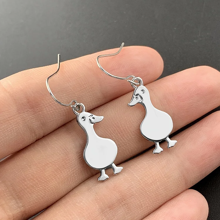 Vintage Duck Earrings - Image 4