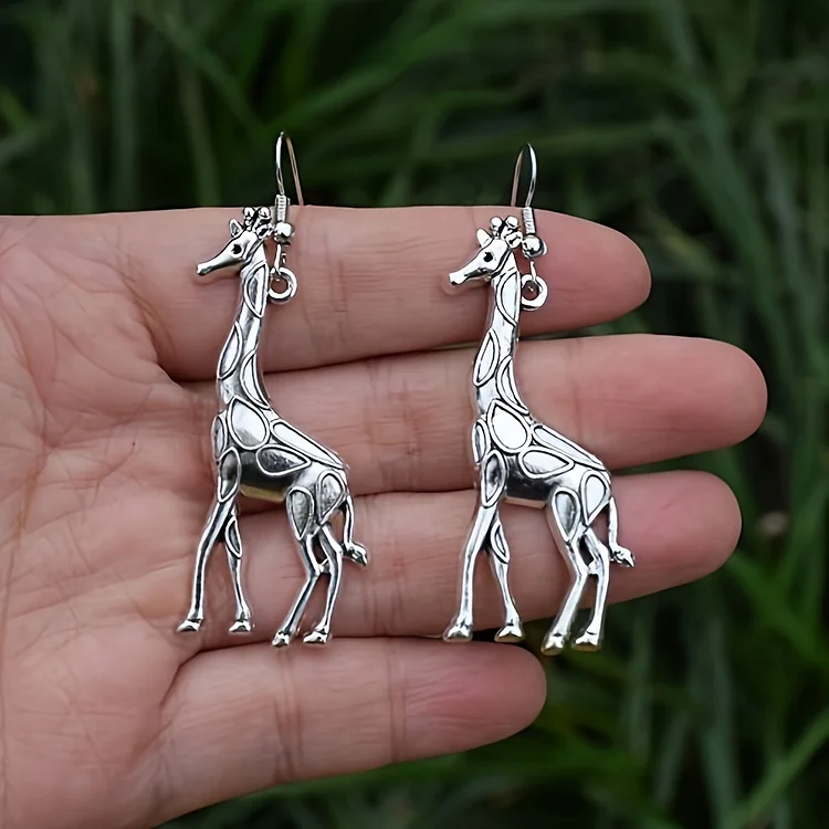 Vintage Giraffe Earrings - Image 2