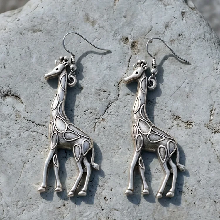 Vintage Giraffe Earrings - Image 3
