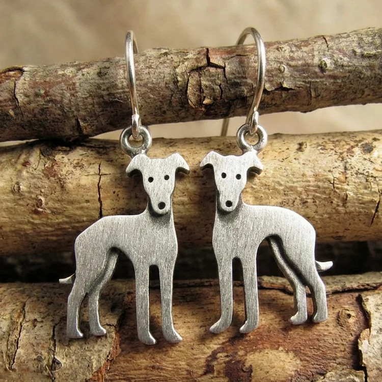 Vintage Greyhound Earrings - Image 2