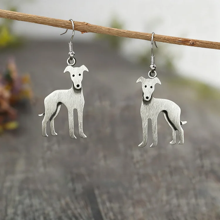 Vintage Greyhound Earrings - Image 3