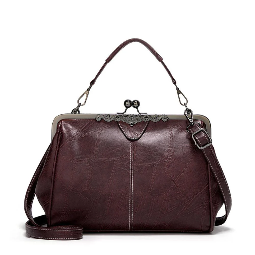 Vintage Kiss-Lock Handbag - Image 8