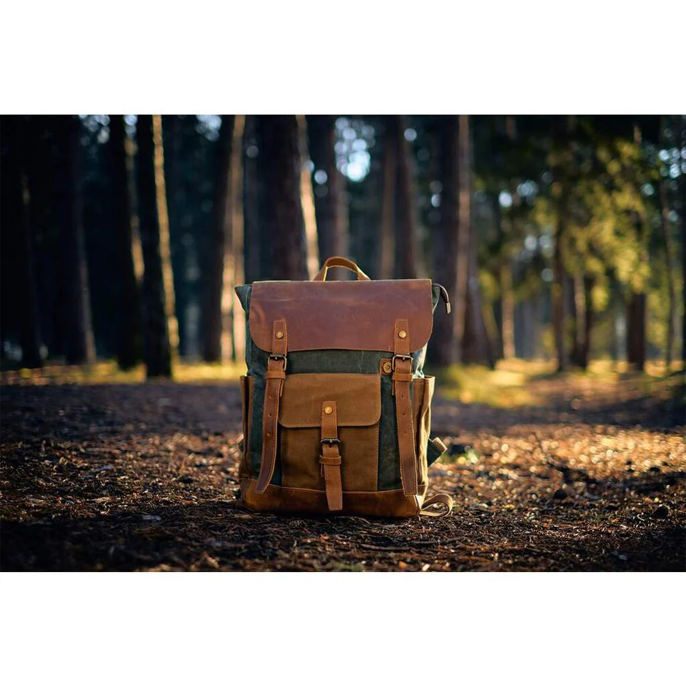 Vintage Laptop Rucksack | GRANADA - Image 14