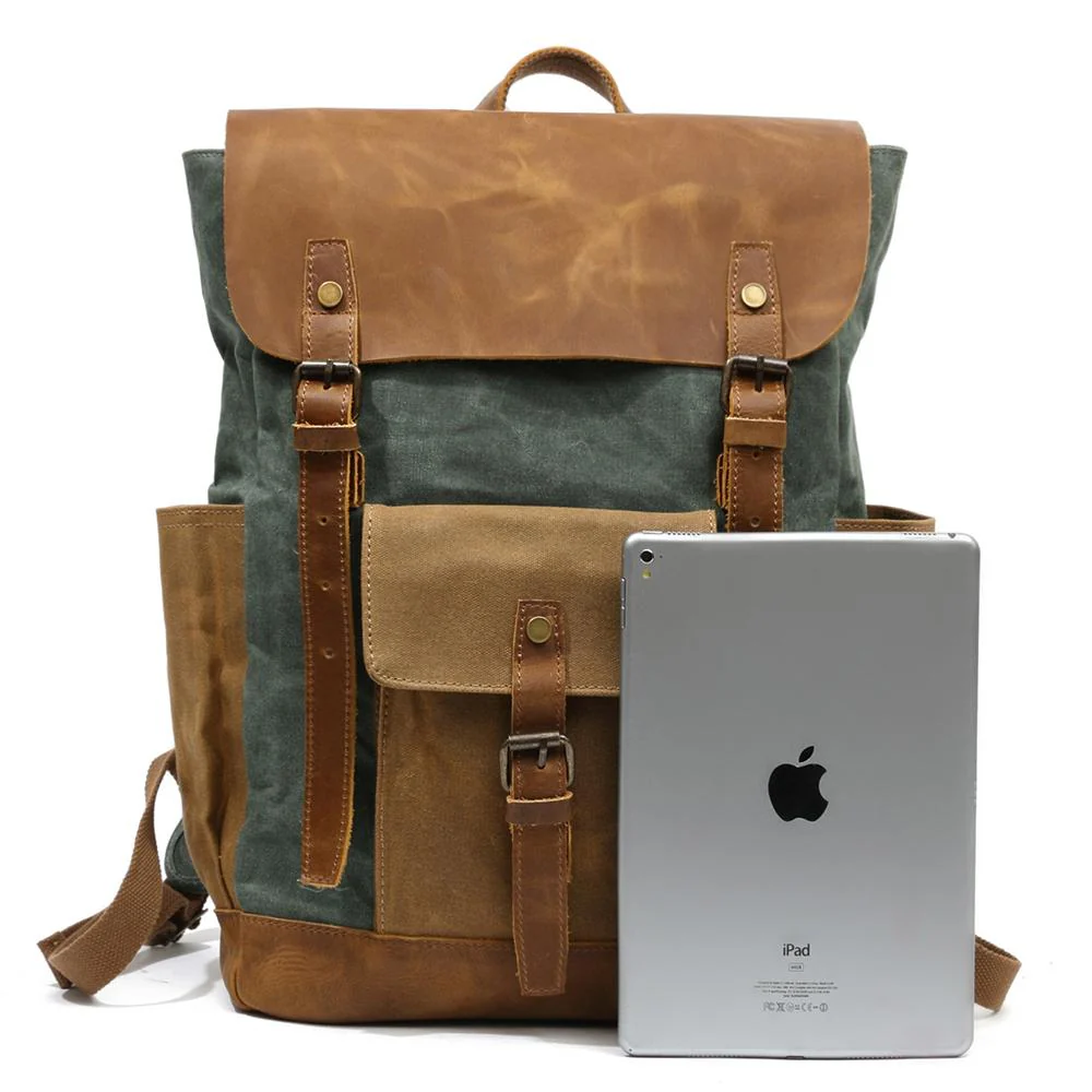 Vintage Laptop Rucksack | GRANADA - Image 4